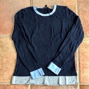 Shoulder Zipper Pullover Sweater